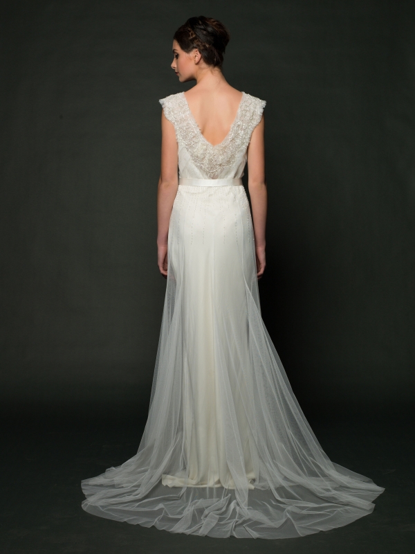 Sarah Janks - Fall 2014 Bridal Collection - Delaney Wedding Dress</p>

<p